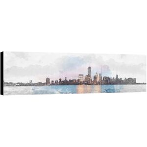 Inspire Stampa su tela New York skyline 180x64 cm