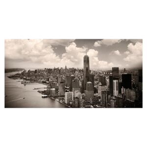 Inspire Stampa su tela New York skyline seppia 190x90 cm