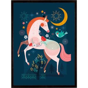 Leroy Merlin Stampa incorniciata MOON HORSE  32 x 42 cm