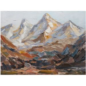 BUBOLA&NAIBO Dipinto su tela Montagne 90x120 cm