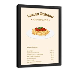 GPS Stampa incorniciata Amatricana 20 x 30 cm