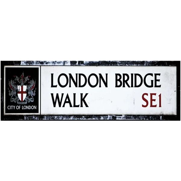 inspire stampa su tela london bridge 20x60 cm