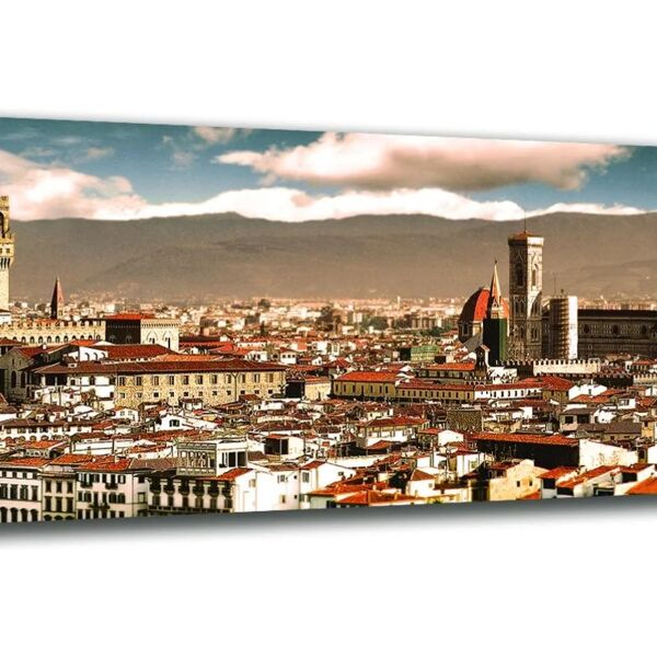 inspire stampa su tela firenze veduta 60x120 cm