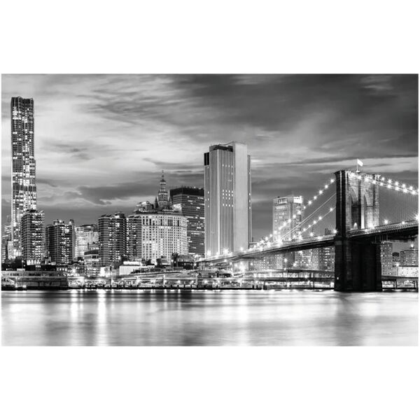 inspire stampa su tela manhattan view 75x115 cm