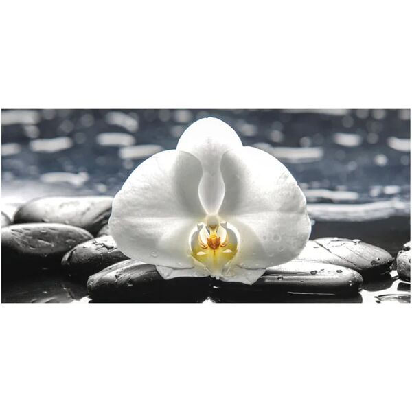 inspire stampa su tela white orchid 50x100 cm