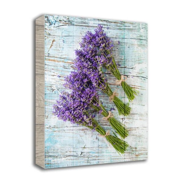 inspire stampa su legno lavender on wood 35x50 cm