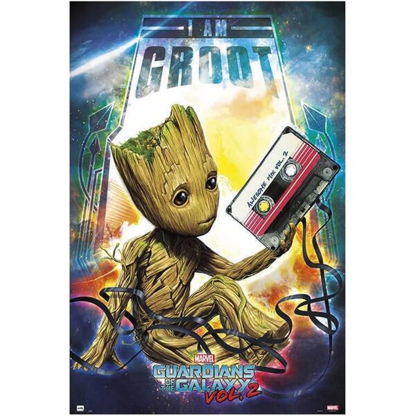 marvel poster guardians groot 61x91.5 cm