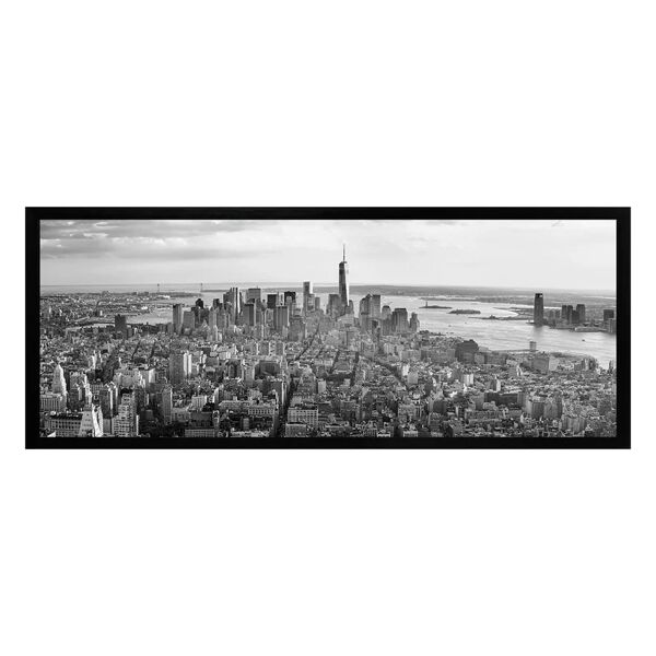 inspire stampa incorniciata vista new york 20 x 50 cm
