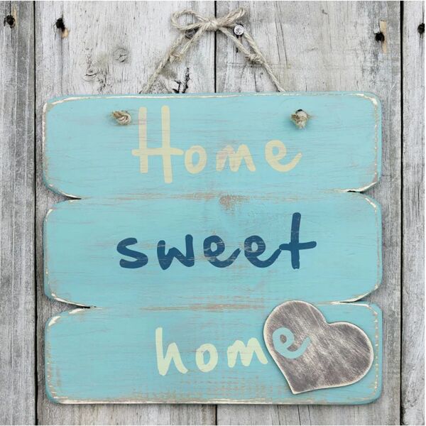 artis stampa su vetro home sweet home 30x30 cm