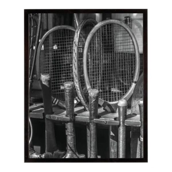 leroy merlin stampa incorniciata vintage sport-tennis 30.7 x 40.7 cm