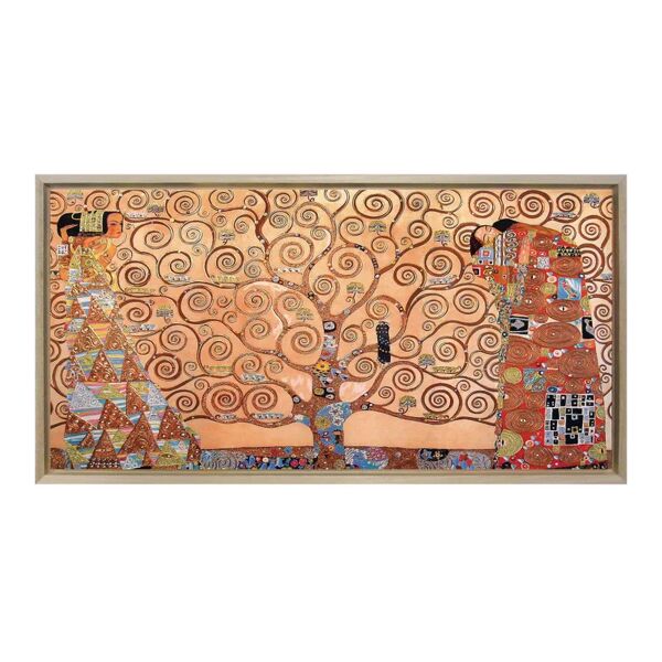 inspire stampa incorniciata su tela albero della vita 127 x 67 cm