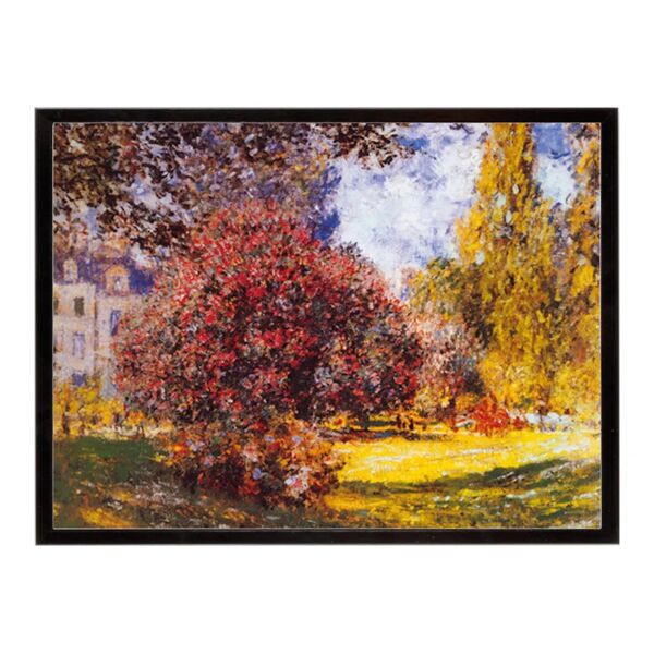 leroy merlin stampa incorniciata le parc mon monet 30.7 x 40.7 cm