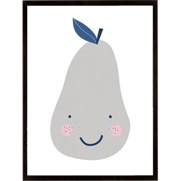 leroy merlin stampa incorniciata happy pear  32 x 42 cm