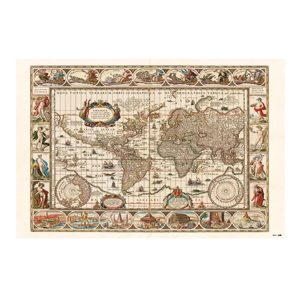leroy merlin poster mappa del mondo 61x91.5 cm