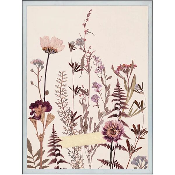 leroy merlin stampa incorniciata flower bed 30.7 x 40.7 cm