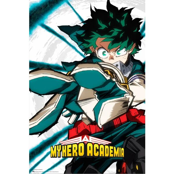 leroy merlin poster my hero academia - izuku midoriya 61x91.5 cm