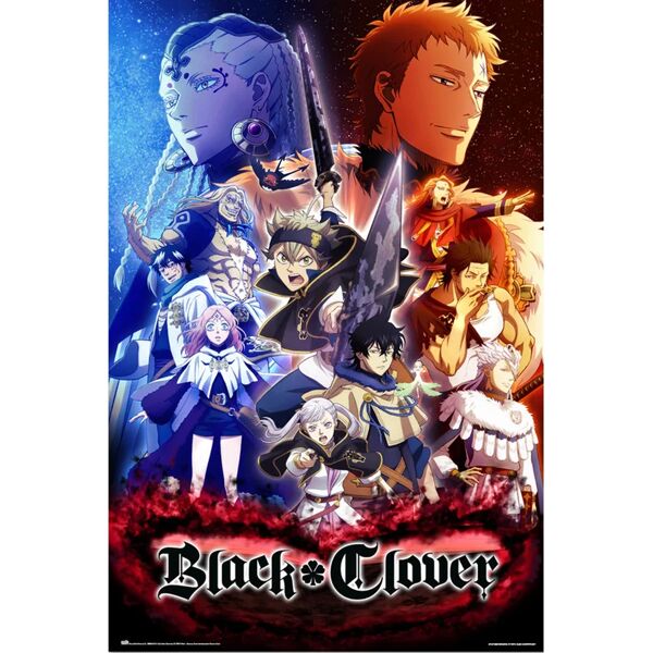 leroy merlin poster black clover 61x91.5 cm