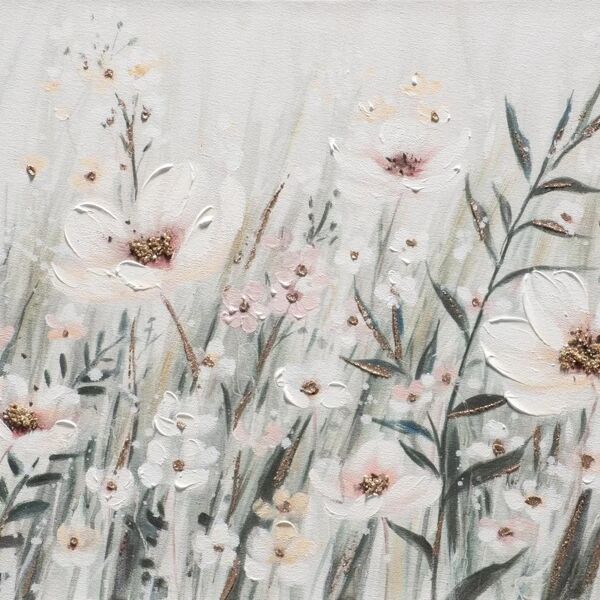 leroy merlin dipinto su tela fiori campo 120x60 cm