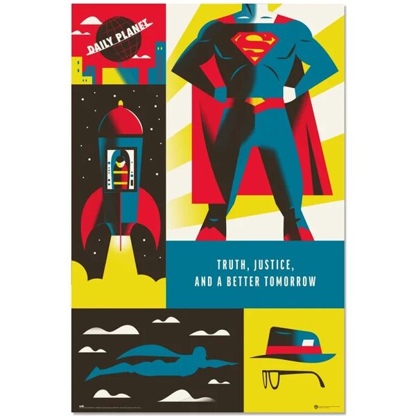 leroy merlin poster superman 61x91.5 cm