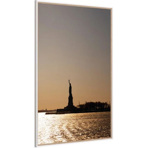 inspire stampa incorniciata  statue of liberty 0065 50 x 70 cm