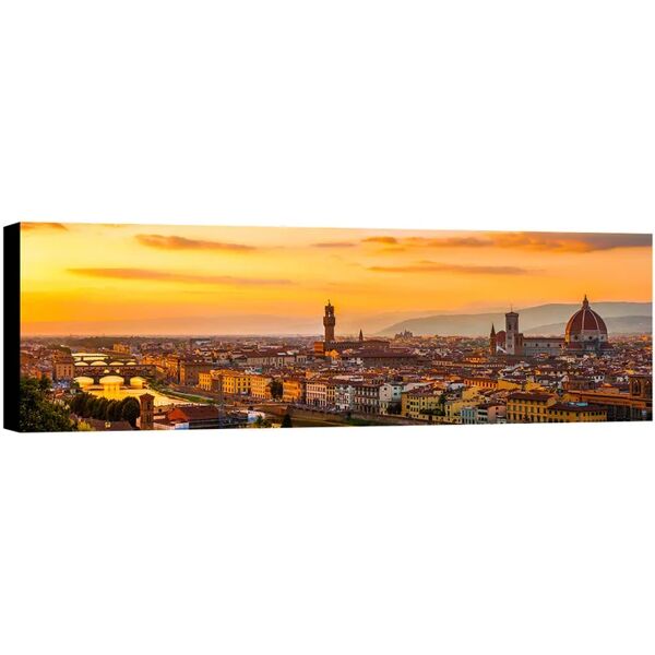 inspire quadro su tela firenze o 125x40 cm