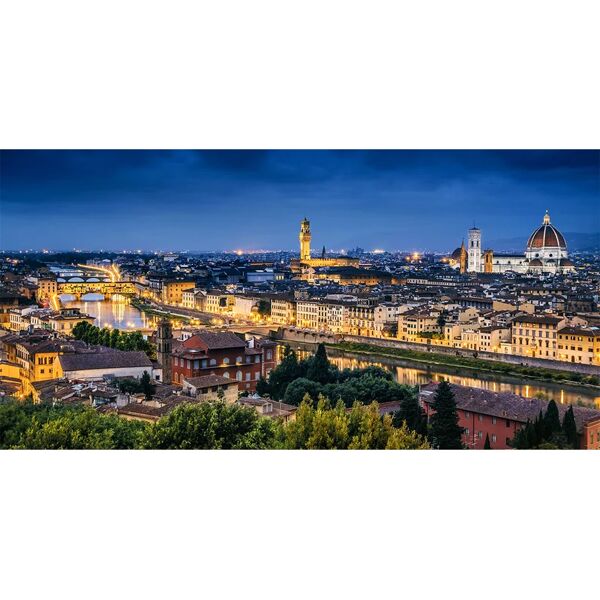 inspire quadro su tela firenze di notte 140x70 cm