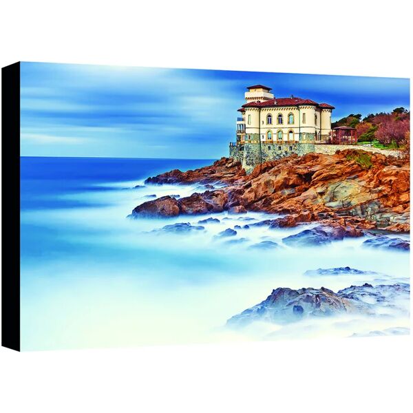 leroy merlin quadro su tela livorno castello 35x24 cm