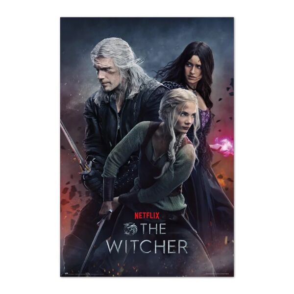 grupo erik editores poster the witcher 61x91.5 cm