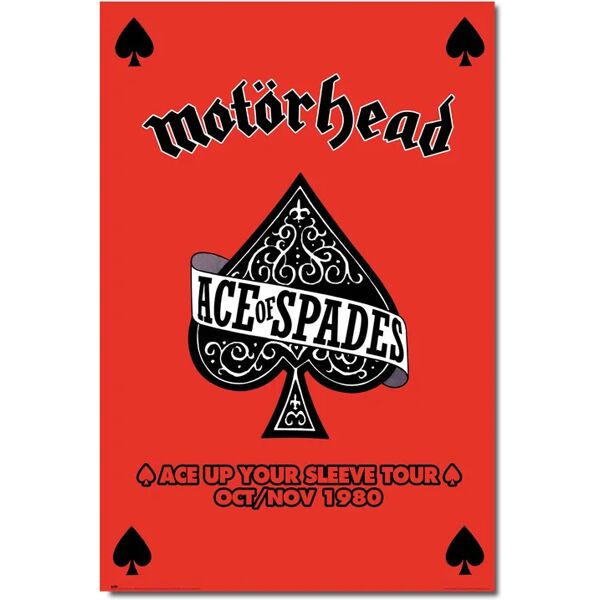 leroy merlin poster motorhead ace up your s 61x91.5 cm