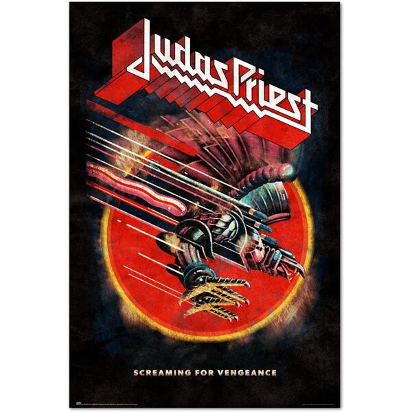 leroy merlin poster judas priest screaming 61x91.5 cm