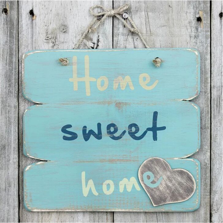 artis stampa su vetro home sweet home 30x30 cm