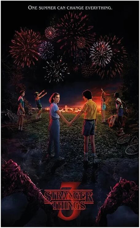 leroy merlin poster stranger things 61x91.5 cm