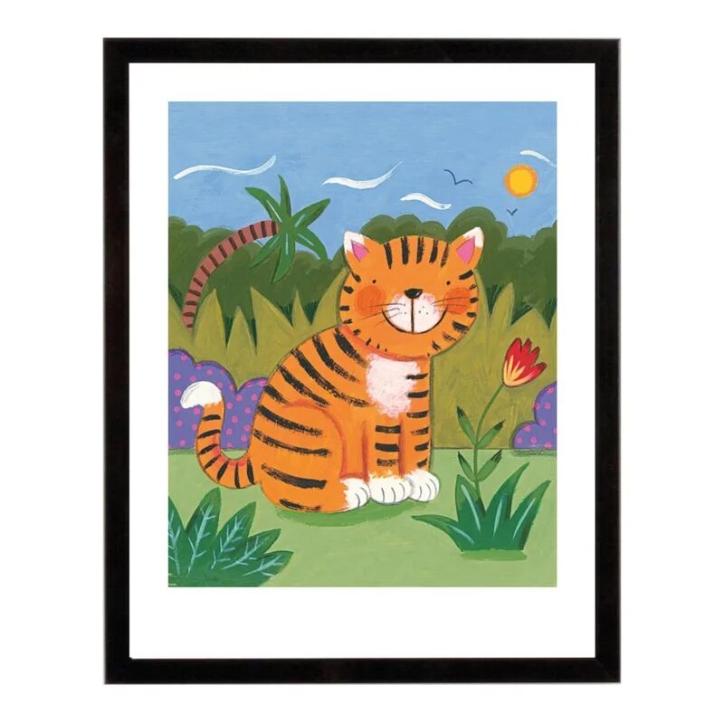 leroy merlin stampa incorniciata baby tiger 20.7 x 25.7 cm