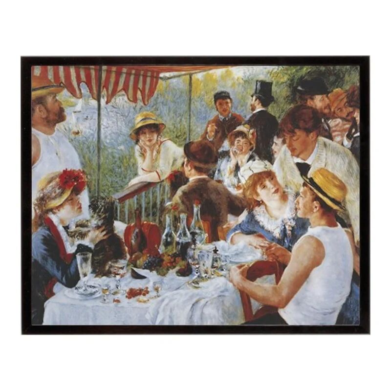 leroy merlin stampa incorniciata lunch.of the boat renoir 40.7 x 50.7 cm