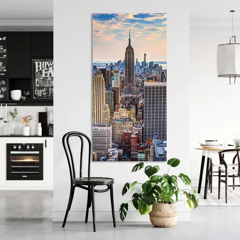 inspire stampa su tela new york panorama su empire 1 190x90 cm