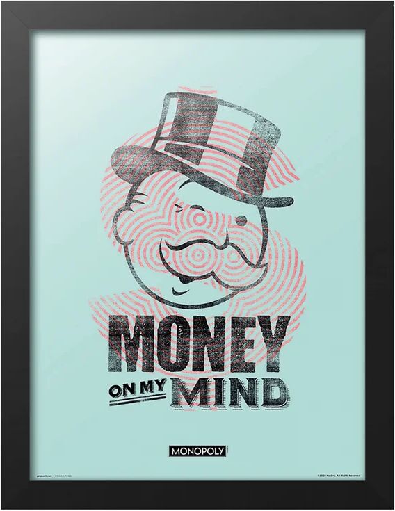 leroy merlin stampa incorniciata money on my mind 30 x 40 cm