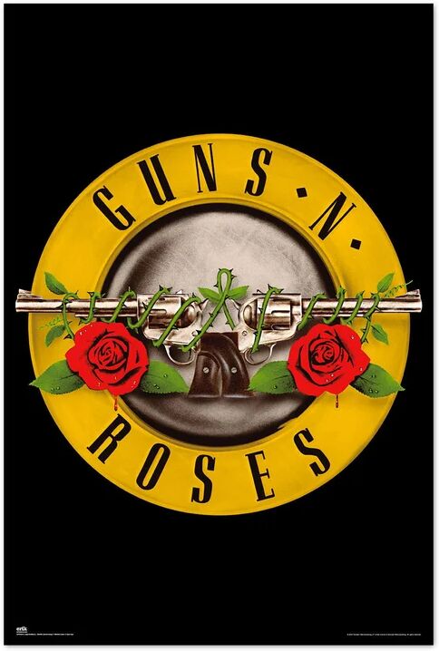 leroy merlin poster guns n roses 61x91.5 cm