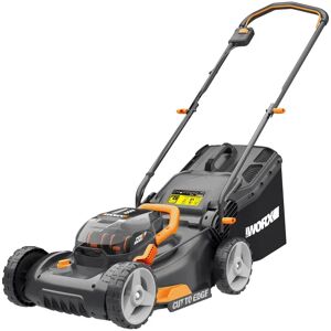 Worx Tagliaerba a batteria a spinta  WG779E.1 40V L 40 cm, 2 batterie incluse