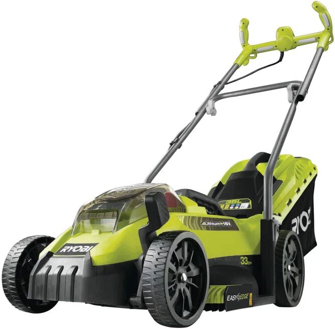 ryobi tagliaerba a batteria a spinta  olm1833h 18v l 33 cm