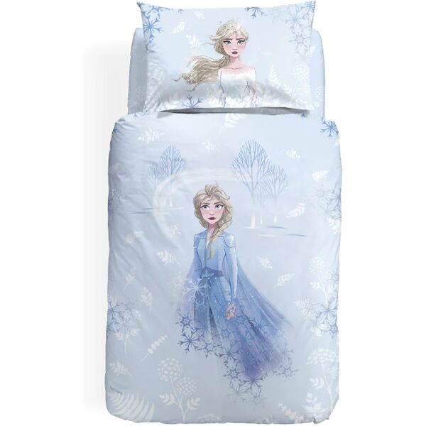 caleffi home disney - completo-copripiumino frozen elsa ragazza singolo