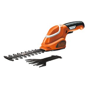 Black & Decker Forbici taglia erba ad una mano  Kit cesoia sfoltirami 7.0V 1 batteria inclusa