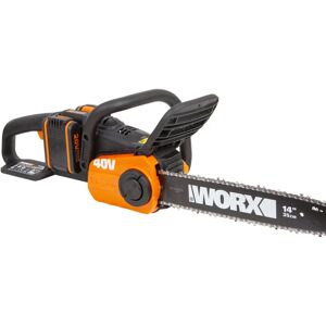 Worx Motosega a batteria  WG384E 40V barra da 35 cm,2 batterie incluse