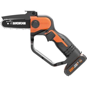 Worx Potatore a batteria  WG324E 20 V barra da 12cm, 1 batteria inclusa