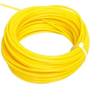 MANIVER FILO DEC. TONDO 3X15MT G. Filo Decespugliatore in Nylon Tondo mm. 3 / mt. 15 colore Giallo