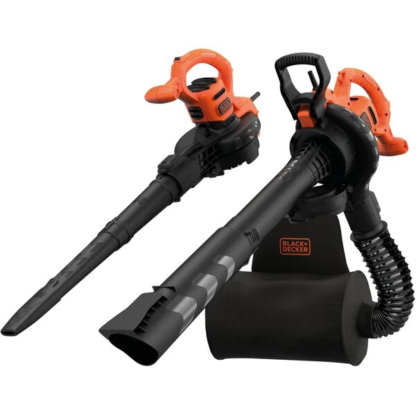 black & decker aspiratore soffiatore elettrico  beblv260-qs, 2900 w