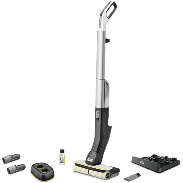 karcher fc 4-4 aspirapolvere secco bagnato senza sacchetto nero grigio