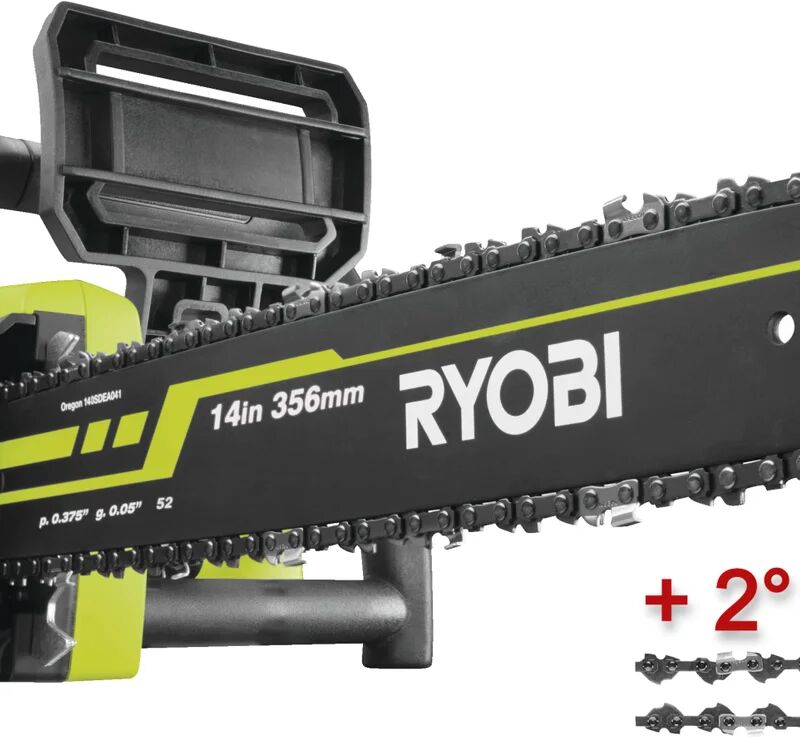 ryobi elettrosega  rcs1935b2c + catena di ricambio, 1900 w barra da 35 cm