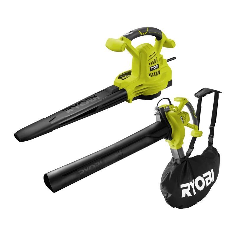 ryobi soffiatore aspiratore trituratore elettrico  rbv2800csv, 2800 w