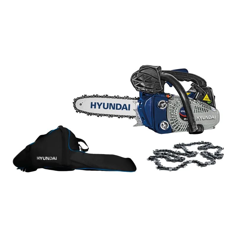 hyundai motosega a scoppio, 2 tempi  ys-2512, 25.4 cc barra da 25 cm