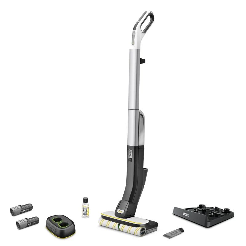 karcher fc 4-4 aspirapolvere secco bagnato senza sacchetto nero grigio